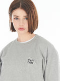 VARZAR(バザール) Original Black Logo Sweatshirt Gray