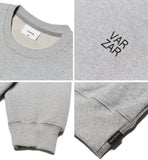 VARZAR(バザール) Original Black Logo Sweatshirt Gray