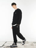 VARZAR(バザール) Original White Logo Sweatshirt Black