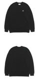 VARZAR(バザール) Original White Logo Sweatshirt Black