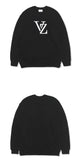 VARZAR(バザール) Monogram Black Big Logo Sweatshirt Black