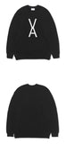 VARZAR(バザール) VA White Big Logo Sweatshirt Black