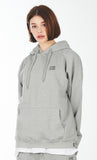 VARZAR(バザール) Original Black Logo Hood Gray