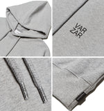 VARZAR(バザール) Original Black Logo Hood Gray