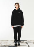 VARZAR(バザール) Original White Logo Hood Black