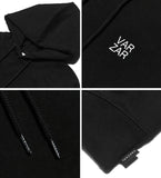 VARZAR(バザール) Original White Logo Hood Black