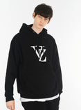 VARZAR(バザール) Monogram White Big Logo Hood Black