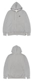 VARZAR(バザール) Original Black Logo Hood Zip-up Gray