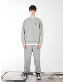 VARZAR(バザール) Original Black Logo Banding Sweatpants Gray