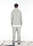 VARZAR(バザール) Original Black Logo Banding Sweatpants Gray