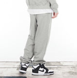 VARZAR(バザール) Original Black Logo Banding Sweatpants Gray