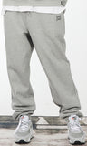 VARZAR(バザール) Original Black Logo Rib Sweatpants Gray