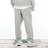 VARZAR(バザール) Original Black Logo Rib Sweatpants Gray