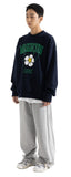 マスノウン(MASSNOUN) SMILE RESPECT HEAVY SWEATSHIRT MFOCR001-NV