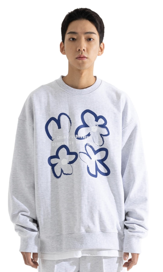 マスノウン(MASSNOUN) OPINION HEAVY SEATSHIRT MWOCR002-LG