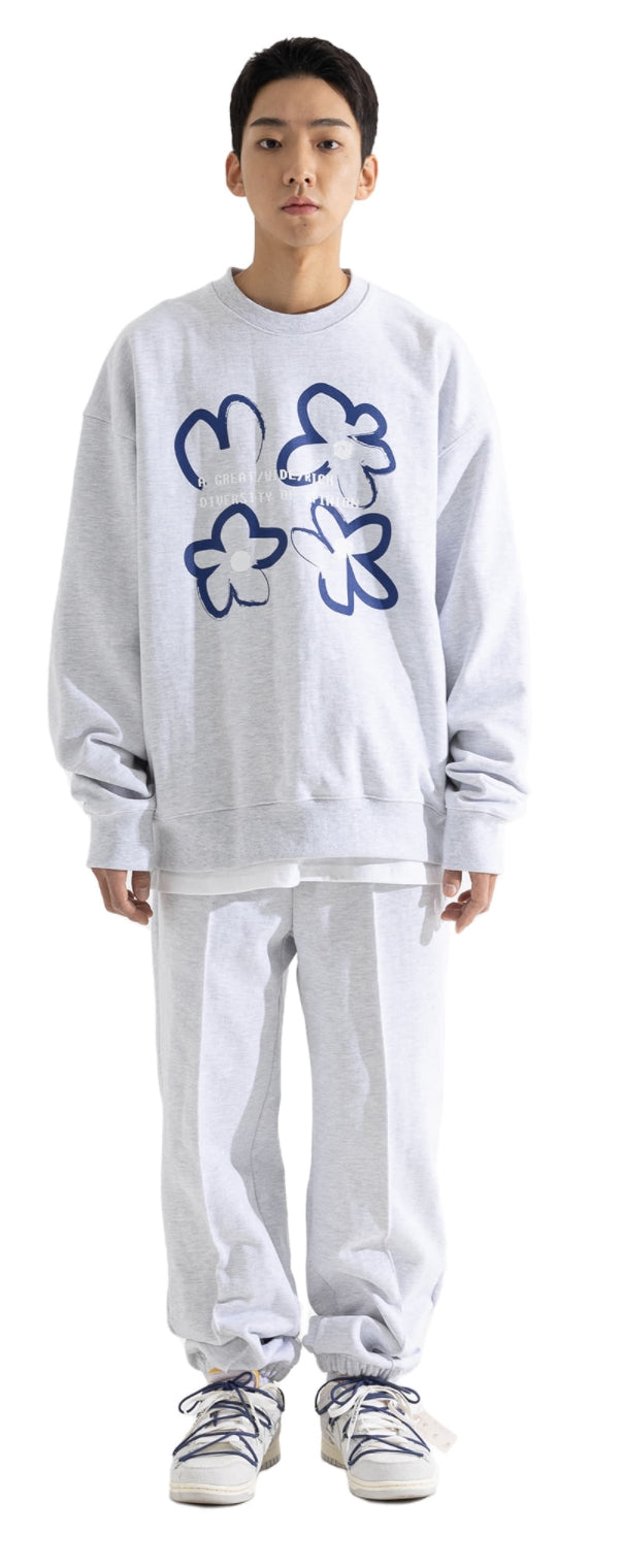 マスノウン(MASSNOUN) OPINION HEAVY SEATSHIRT MWOCR002-LG