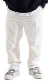 マスノウン(MASSNOUN) SOFT COTTON EASY CARGO PANTS MFOJP002-WT