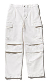 マスノウン(MASSNOUN) SOFT COTTON EASY CARGO PANTS MFOJP002-WT