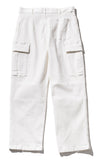 マスノウン(MASSNOUN) SOFT COTTON EASY CARGO PANTS MFOJP002-WT