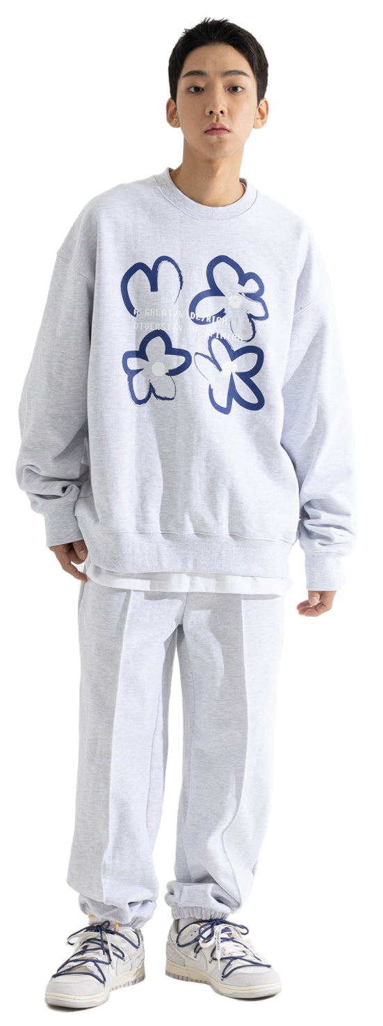 マスノウン(MASSNOUN) PRESURE DROP HEAVY SWEAT JOGGER PANTS MWOTP001-LG