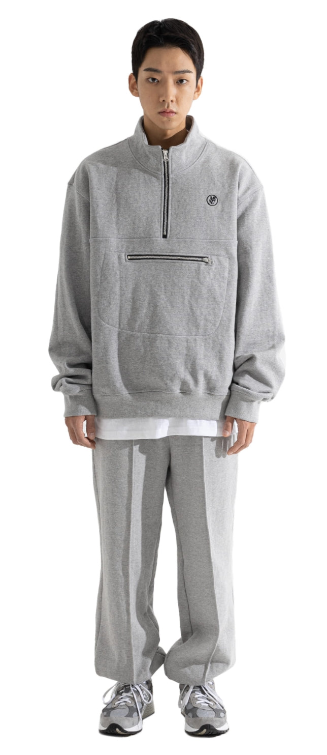 マスノウン(MASSNOUN) PRESURE DROP HEAVY SWEAT JOGGER PANTS MWOTP001-GY