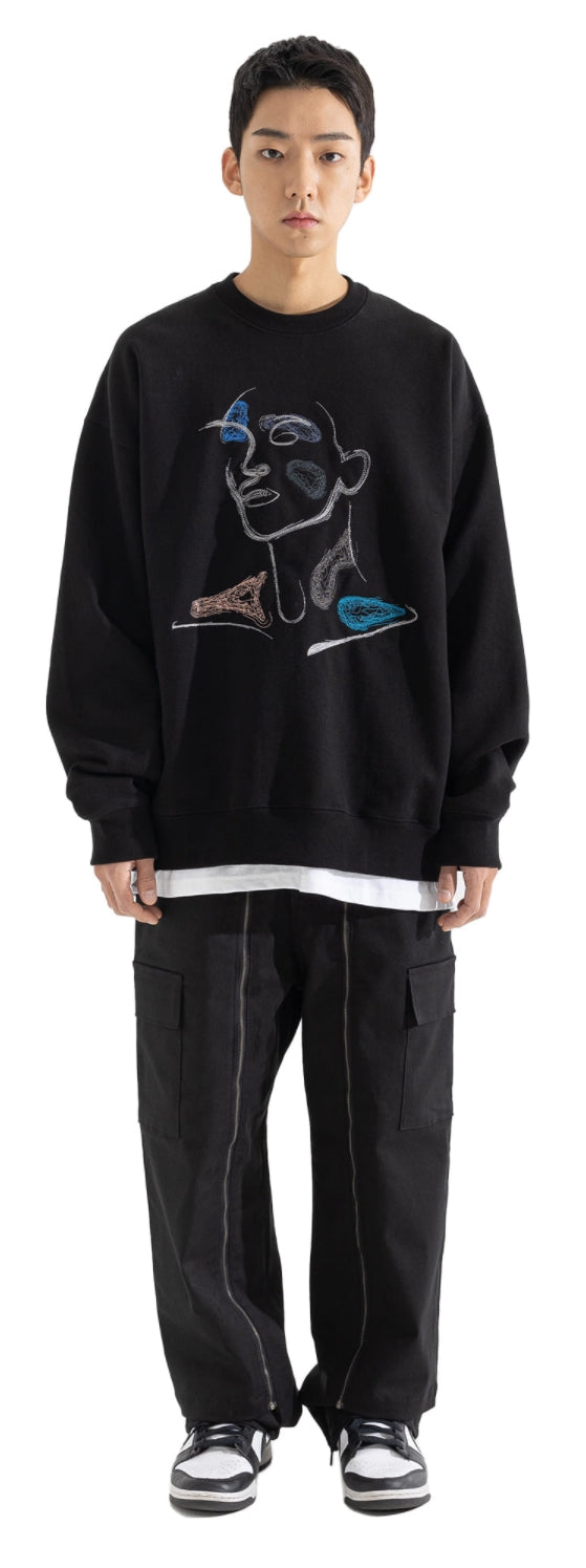 マスノウン(MASSNOUN) QUAD DIVISION CARGO PANTS MFOCP002-BK