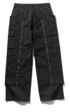 マスノウン(MASSNOUN) QUAD DIVISION CARGO PANTS MFOCP002-BK