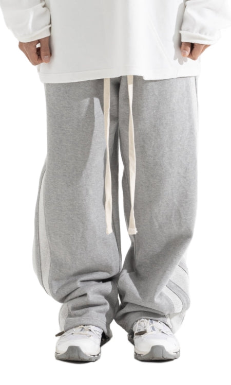 マスノウン(MASSNOUN) PREMIUM HEAVY SWEAT REVERSE LINE TRAINING PANTS MFOTP005-GY