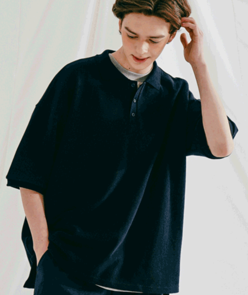 UNDERBASE(アンダーベース) WILLEY COLLAR SHORT SLEEVE 5COLOR WSST9123