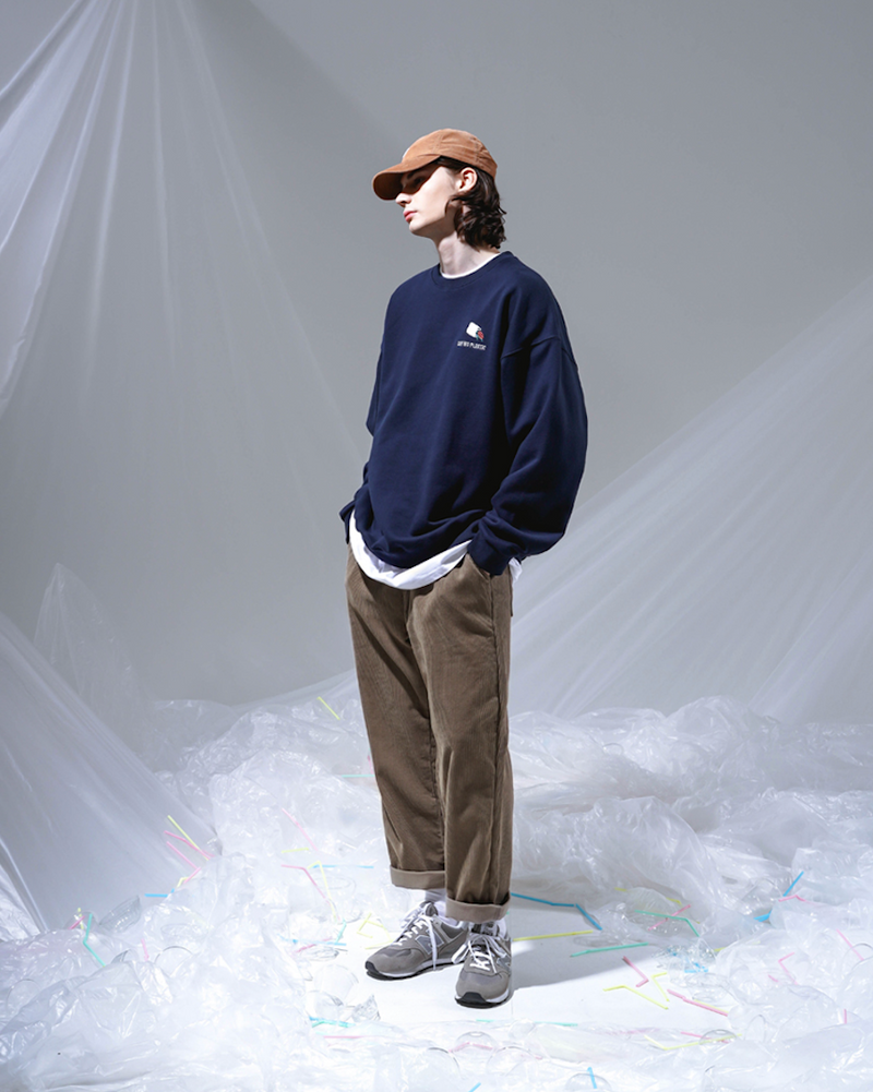 UNDERBASE(アンダーベース) Earth Corduroy Banding Pants cocoa WSLP9102