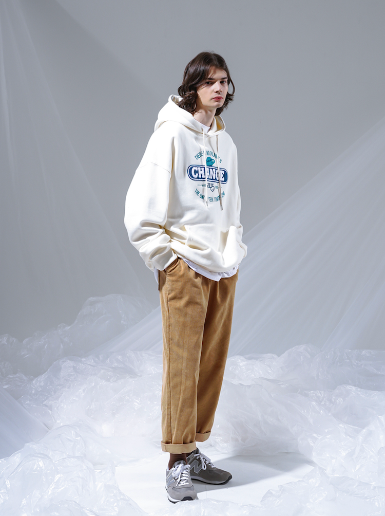 UNDERBASE(アンダーベース) Earth Corduroy Banding Pants beige WSLP9102