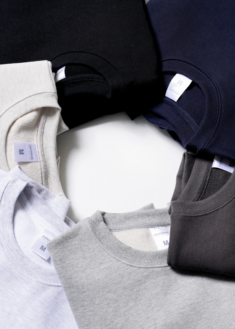 UNDERBASE(アンダーベース) Groovy Heavyweight Sweatshirt 6COLOR EYMT9104