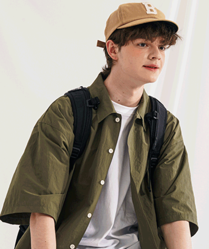 UNDERBASE(アンダーベース) POTENTIAL NYLON SHORT SHIRTS 4COLOR LHSS9117