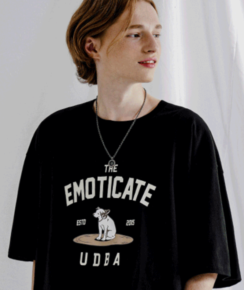 UNDERBASE(アンダーベース) EMOTICATE SHORT SLEEVE 4 COLOR ISST9128