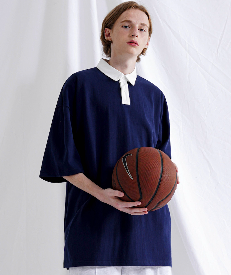 UNDERBASE(アンダーベース) SUNSHINE COLLAR SHORT SLEEVE 4COLOR EYST9125