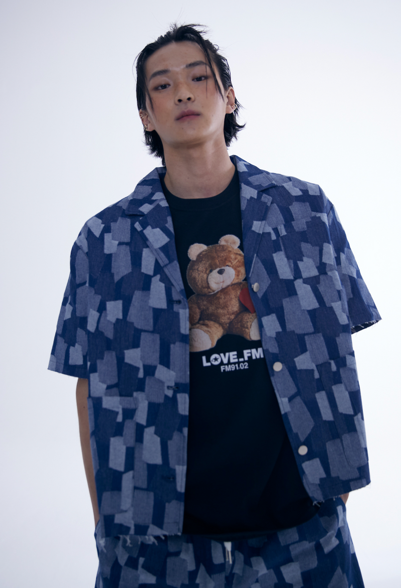 FM91.02 (エフエム91.02) PATCH DENIM JACKET