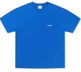 NOMANUAL(ノーマニュアル) D-R LOGO T-SHIRT - COBALT