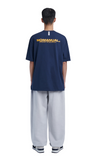 NOMANUAL(ノーマニュアル) D-R LOGO T-SHIRT - DARK NAVY