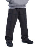 NOMANUAL(ノーマニュアル) SQR LINE PANTS - CHARCOAL