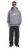 NOMANUAL(ノーマニュアル) SQR LINE PANTS - CHARCOAL