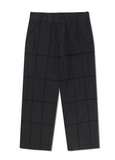 NOMANUAL(ノーマニュアル) SQR LINE PANTS - CHARCOAL