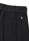 NOMANUAL(ノーマニュアル) SQR LINE PANTS - CHARCOAL