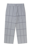 NOMANUAL(ノーマニュアル) SQR LINE PANTS - GRAY