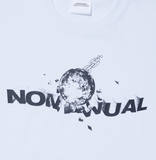 NOMANUAL(ノーマニュアル) DEMOLITION T-SHIRT - WHITE