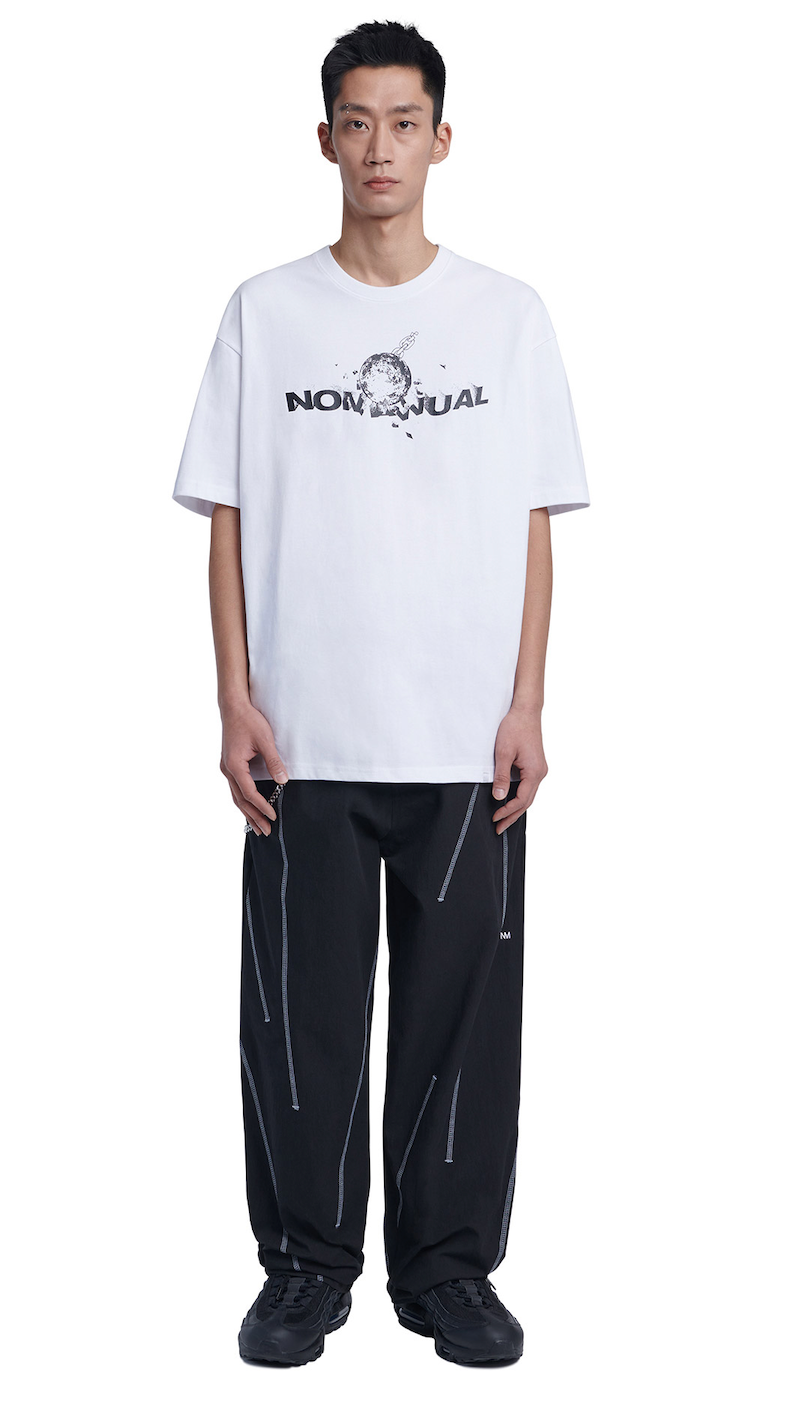 NOMANUAL(ノーマニュアル) DEMOLITION T-SHIRT - WHITE