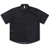 NOMANUAL(ノーマニュアル) MESH SHORT SLEEVE SHIRTS - BLACK