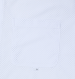 NOMANUAL(ノーマニュアル) MESH SHORT SLEEVE SHIRTS - WHITE