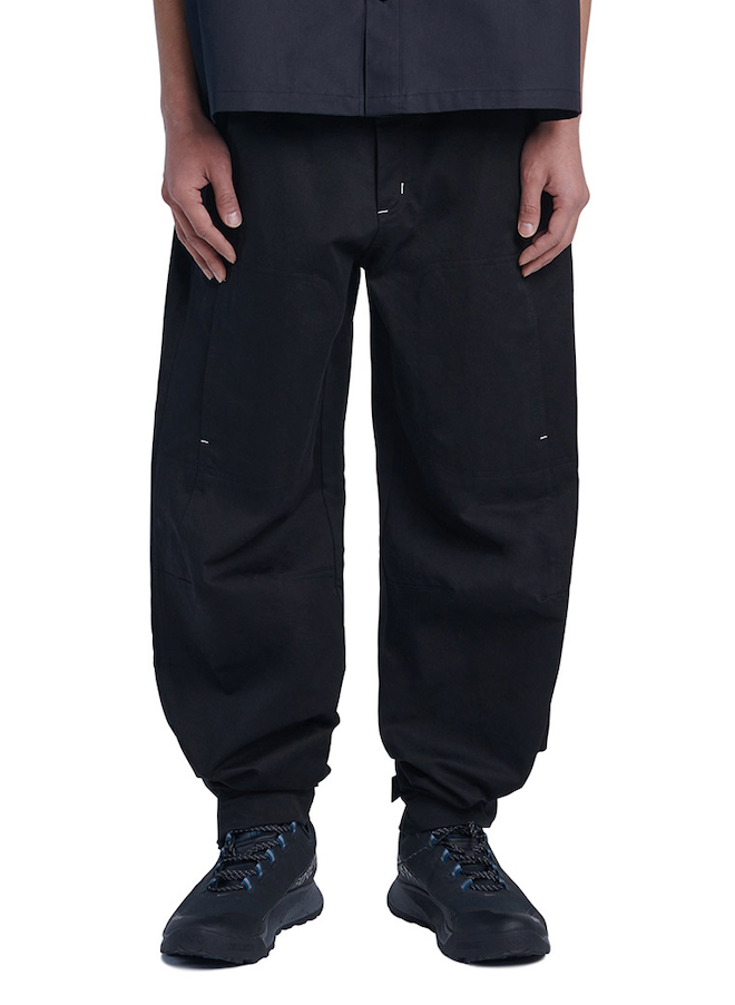 NOMANUAL(ノーマニュアル) UTILITY PANTS - BLACK