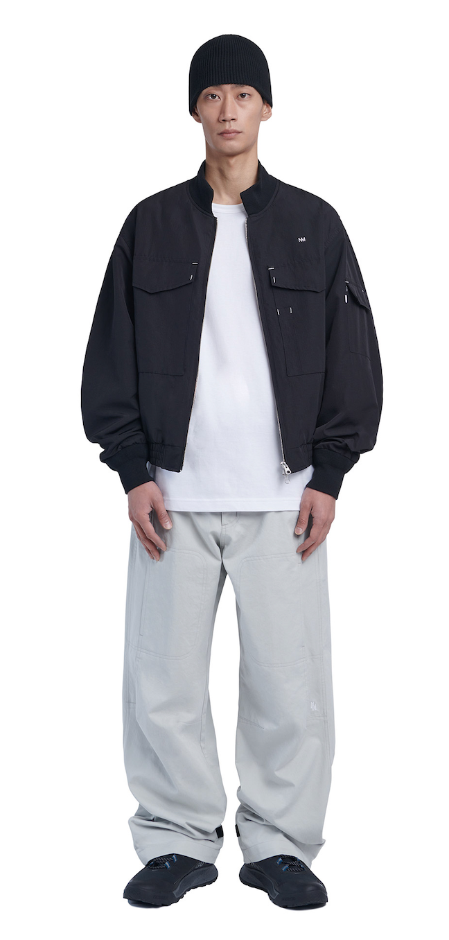 NOMANUAL(ノーマニュアル) UTILITY PANTS - LIGHT GRAY