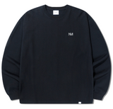 NOMANUAL(ノーマニュアル) NM BLOCK LONG SLEEVE - BLACK